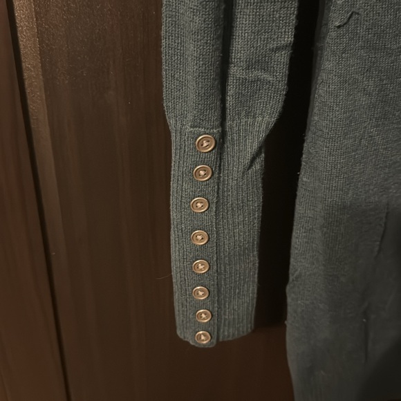 Dark green sweater dress - Picture 3 of 5